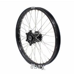 KKE 21/18 CNC Wheels Rims for SUZUKI DRZ400SM 2005-2025 DRZ400 DRZ400E/S Black