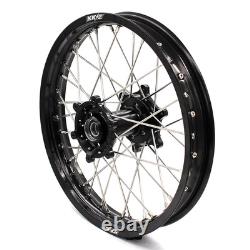 KKE 21/18 CNC Wheels Rims for SUZUKI DRZ400SM 2005-2025 DRZ400 DRZ400E/S Black