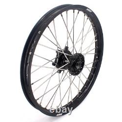 KKE 21'' & 18'' Enduro Wheel Rims Black For SUZUKI DRZ400SM 2005-2022 Dirt Bikes