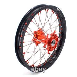KKE 21/18 Wheels For KTM SX XC XCW EXC F 125-530CC 2003-2025 Cast Orange