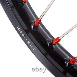 KKE 21/18 Wheels For KTM SX XC XCW EXC F 125-530CC 2003-2025 Cast Orange