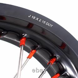 KKE 21/18 Wheels For KTM SX XC XCW EXC F 125-530CC 2003-2025 Cast Orange