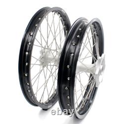 KKE 21/19 CAST Wheels for HONDA CRF250R 2004-2013 CRF450R 2002-2012 Painted Hub