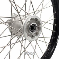 KKE 21/19 CAST Wheels for HONDA CRF250R 2004-2013 CRF450R 2002-2012 Painted Hub