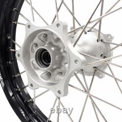 KKE 21/19 CAST Wheels for HONDA CRF250R 2004-2013 CRF450R 2002-2012 Painted Hub
