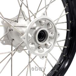 KKE 21/19 CAST Wheels for HONDA CRF250R 2004-2013 CRF450R 2002-2012 Painted Hub