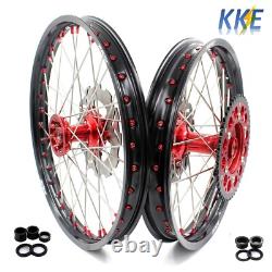 KKE 21-19'' Cast Wheels Rim Fit Honda CRF250R 2004-2013 CRF450R 2002-2012 CR125R