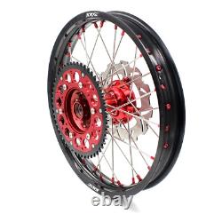KKE 21-19'' Cast Wheels Rim Fit Honda CRF250R 2004-2013 CRF450R 2002-2012 CR125R
