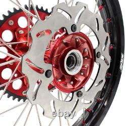KKE 21-19'' Cast Wheels Rim Fit Honda CRF250R 2004-2013 CRF450R 2002-2012 CR125R