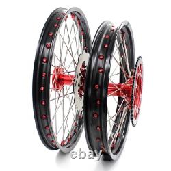 KKE 21-19'' Cast Wheels Rim Fit Honda CRF250R 2004-2013 CRF450R 2002-2012 CR125R