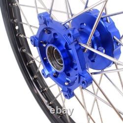 KKE 21/19 Spoked CNC Wheels for YAMAHA YZ125 YZ250 YZ250F YZ450F 2003-2025