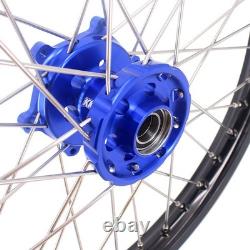 KKE 21/19 Spoked CNC Wheels for YAMAHA YZ125 YZ250 YZ250F YZ450F 2003-2025