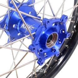KKE 21/19 Spoked CNC Wheels for YAMAHA YZ125 YZ250 YZ250F YZ450F 2003-2025