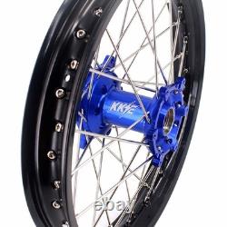 KKE 21/19 Spoked CNC Wheels for YAMAHA YZ125 YZ250 YZ250F YZ450F 2003-2025