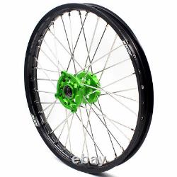 KKE 21/19 Wheels For Kawasaki KX250F KX450F 2006-2018 KX125 250 Dirt Bike Rims