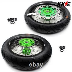 KKE 3.5/4.2517 Wheels Tires Set for Kawasaki KX250 2021-2026 KX250X 2022-2026