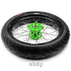 KKE 3.5/4.2517 Wheels Tires Set for Kawasaki KX250 2021-2026 KX250X 2022-2026