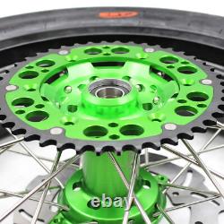 KKE 3.5/4.2517 Wheels Tires Set for Kawasaki KX250 2021-2026 KX250X 2022-2026