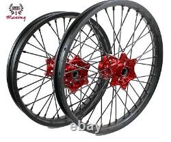 KTM Complete CNC Wheel Set SX SXF EXC 125-530 03-23 Husqvarna Enduro 21/18