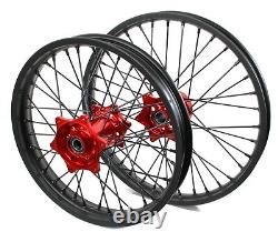 KTM Complete CNC Wheel Set SX SXF EXC 125-530 03-23 Husqvarna Enduro 21/18