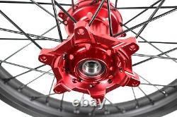 KTM Complete CNC Wheel Set SX SXF EXC 125-530 03-23 Husqvarna Enduro 21/18
