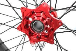 KTM Complete CNC Wheel Set SX SXF EXC 125-530 03-23 Husqvarna Enduro 21/18