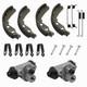 Kawasaki Mule Brake Wheel Cylinders & Shoes Front Rear 600 610 2005-2009 OEM