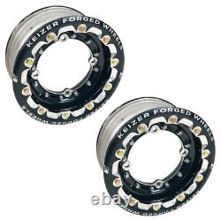 Keizer Racing Forged Beadlock Wheels 9 Rear 10 Front Yamaha YFZ450R YFZ450X R