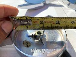 Knock Off Spinner Wire Wheel Rim Bolt On Three Prong Chrome Set 4