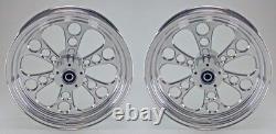 Kool Kat 16 Front/rear Billet Wheel Set Harley Softail Heritage Deluxe Fat Boy