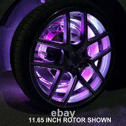 LED Wheel Lights Moving Color Kit Wireless for Honda Accord Civic SI CRV