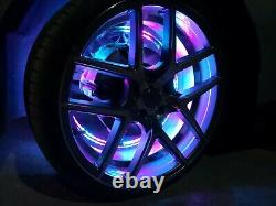 LED Wheel Lights Moving Color Kit Wireless for Honda Accord Civic SI CRV