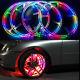 LED Wheel Lights Moving Color Kit Wireless for Infiniti G25 G35 G37 350Z 370Z