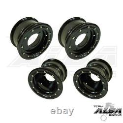 LTR 450 LTZ 400 Front Rear wheels Beadlock 10x5 and 9x8 Alba Racing BB 32