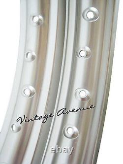 Lg4022yamaha Dt250 Dt360 Dt400 Aluminium (silver) Front 21+rear 18 Wheel Rim