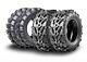 MCKINLEY UTV ATV Tires 26X9-12 & 26X12-12 6 Ply Full Set Super Mud Offroad X611