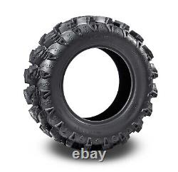 MCKINLEY UTV ATV Tires 26X9-12 & 26X12-12 6 Ply Full Set Super Mud Offroad X611