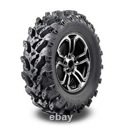 MCKINLEY UTV ATV Tires 26X9-12 & 26X12-12 6 Ply Full Set Super Mud Offroad X611
