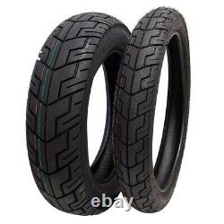 MMG TIRE SET COMBO Front Tire 90/90-18 and Rear Tire 130/90-15 for Motorcycles
