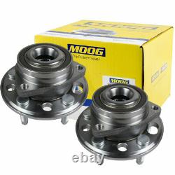 MOOG Pair Front Rear Wheel Hub Bearing Assembly For Buick Equinox GMC 2010-2017