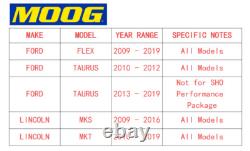 MOOG Wheel Hub Assembly Front Rear For Ford Taurus Edge Flex Lincoln MKS