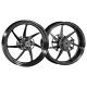 MOS AK07 Forged Alloy Wheels for Kymco AK550 18-24 and AK550 Premium 22-24 Black