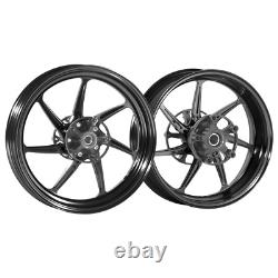 MOS AK07 Forged Alloy Wheels for Kymco AK550 18-24 and AK550 Premium 22-24 Black