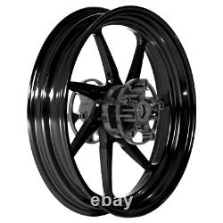 MOS AK07 Forged Alloy Wheels for Kymco AK550 18-24 and AK550 Premium 22-24 Black