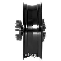 MOS AK07 Forged Alloy Wheels for Kymco AK550 18-24 and AK550 Premium 22-24 Black