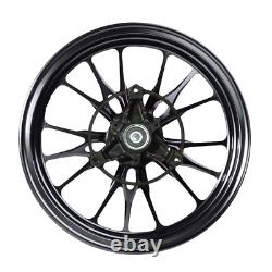 MOS GR15 Forged Aluminum Alloy Rims Wheels for Yamaha Zuma 125 2022-2025 Black