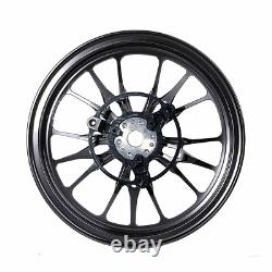 MOS GR15 Forged Aluminum Alloy Rims Wheels for Yamaha Zuma 125 2022-2025 Black