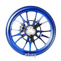 MOS GR15 Forged Aluminum Alloy Rims Wheels for Yamaha Zuma 125 2022-2025 Blue