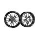 MOS XR15 Forged Aluminum Alloy Rims Wheels for Yamaha Zuma 125 2016-2021 Black