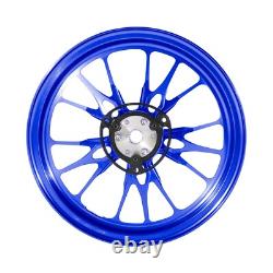 MOS XR15 Forged Aluminum Alloy Rims Wheels for Yamaha Zuma 125 2016-2021 Blue